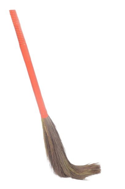 GAJRA jhadu 400 grams with orange handle